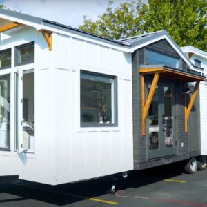 AMAZING GORGEOUS CASCADE MAX TINY HOME PARK MODEL BY TRUFORM TINY