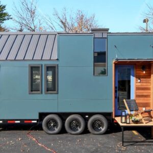 Gorgeous Custom Colorful Kootenay Tiny House by Tru Form Tiny