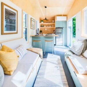 New Bright 24' Tiny House on Wheels with Gorgeous Wood Interior