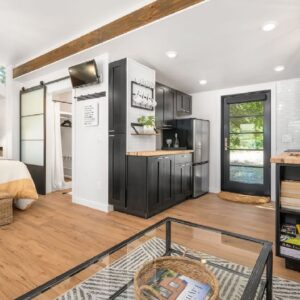 SUPER AFFORDATION CORBETT CANYON STUDIO EXPANDABLE WIDE-BODY TINY HOME