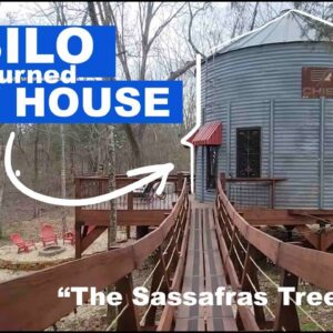 They Repurposed a Grain Silo into a luxury Tiny House!