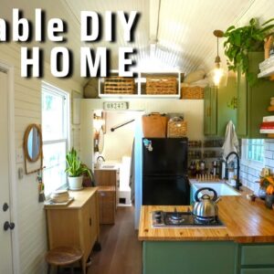 She Built a Tiny House with Her Dad for $20k then fell in Love