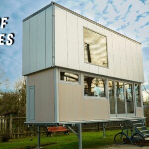 Full 2-Story Movable Tiny House w/Lifting Roof - beautiful design!