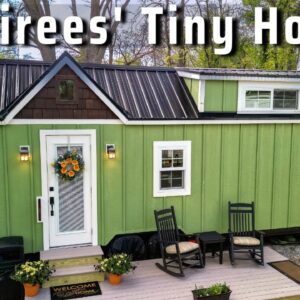 Retirees live in Tiny House to be near grandkids when not in tropics