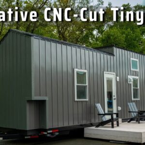 Innovating Tiny House Building w/ CNC router - lovely durable homes!