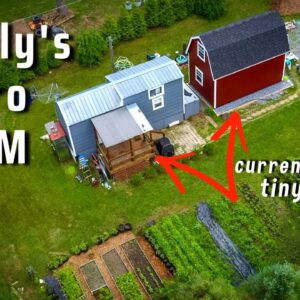 Family thriving on their Tiny House Homestead - 3/4 acre Micro Farm!