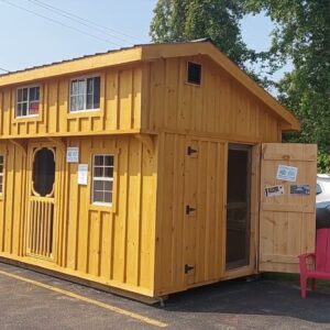 THIS SHED as a TINY HOUSE? Easy Conversion? "THE BUNKIE Cottage"