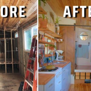 How they built a DIY off-grid Gooseneck Tiny House for only $38k