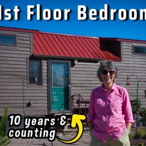 Aging in place in her Tiny House - living the high life affordably!