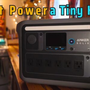 Can it power our Tiny House? Anker SOLIX C1000 Portable Power Station