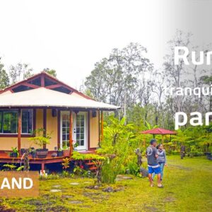 Couple's budget home & tropical food forest in dirt-road Hawaii