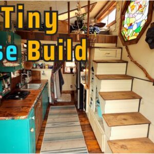 How she built a Tiny House with 70% Recycled Materials for $25k