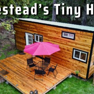 Couple's Incredible Tiny House Homestead - from Dream to Reality!