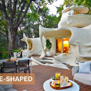 Young architect's Fairy-Tale home inspired by Nature's spirals 🐚