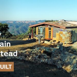 Family builds their own private ecovillage with free materials