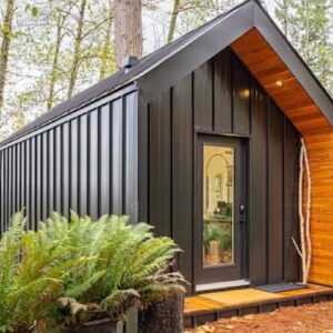 Possibly The Coziest Tiny Swedish Treehouse in BC