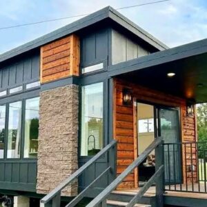 Affordable Modern Nightingale Tiny House with Custom Luxury Touches