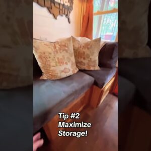 Built-in Tiny House Couch Tips