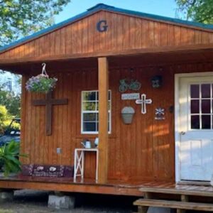 Gorgeous Cozy Shed Cabin Style Tiny House ready to move