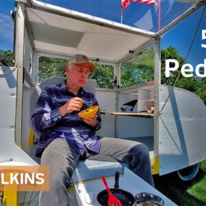 Pedal Camper is 5-in-1 Nomad RV for zero-budget vanlife