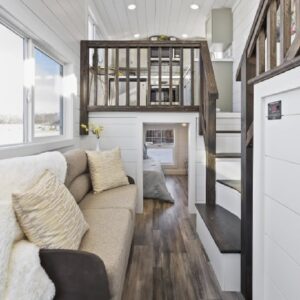 Absolutely Beautiful Kenai Model Tiny House with Amazing Loft Design