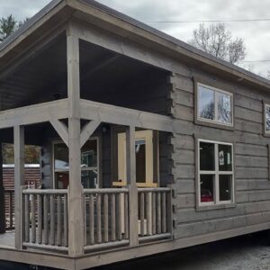 Rustic Beautiful Maddox Park Model Tiny Home for Sale