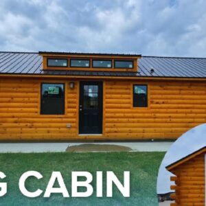 Rustic Cozy Log Cabin Perfect for Airbnb, all Pine Wood