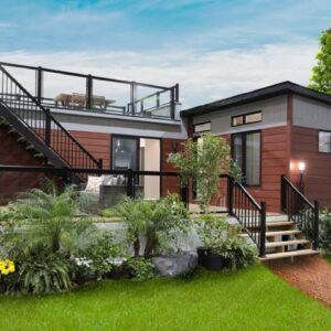 Amazing Charming Park Model Tiny House with Floor Plan
