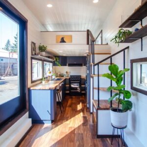 Amazing Gorgeous Black Raven Tiny House by Rewild Homes