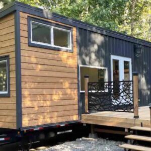 Amazing Beautiful Arden Tiny Home with Two Lofts and Amazing Outdoor Deck