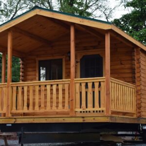 Incredible Cozy Ozark Log Cabin by Lancaster Log Cabins