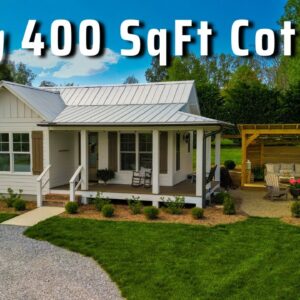 The Coziest Cottage Tiny House! Cottage Decor & Small Space Ideas