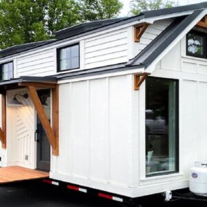 What a Beautiful Craftsman Kootenay Tiny House by Tru Form Tiny