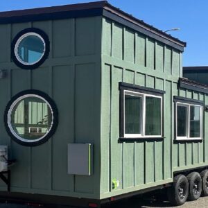 Amazing Gorgeous Sage Tiny House with 3 Bedrooms for 6 People By KJE Tiny Homes