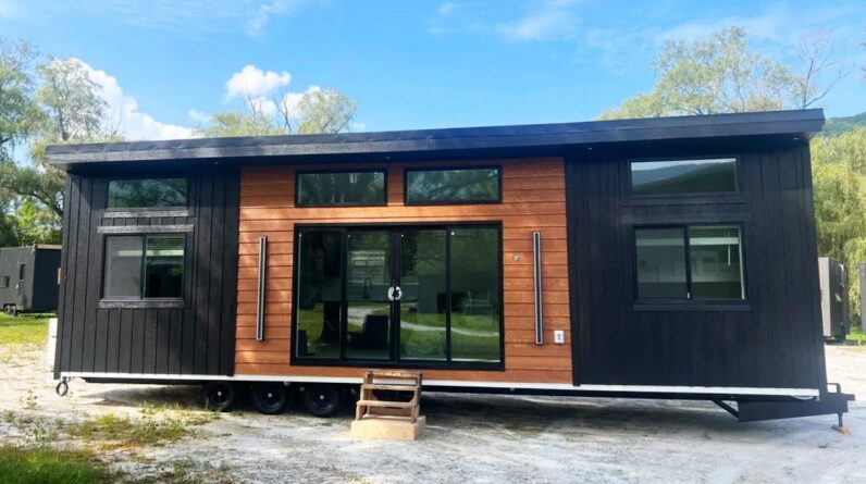 Ultra Modern Side Entry Cabin Tiny House for Sale