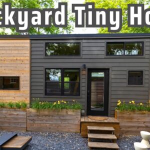 Family builds backyard Tiny House as in-law suite VS a home addition