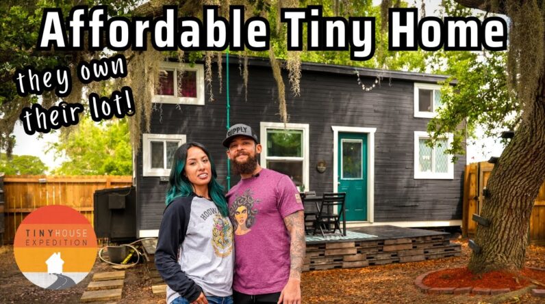 Family's Tiny House inspired by vision from God - loving simple life!