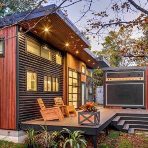 The Coziest THE ROCKER Bigger Tiny House from Vivacollectiv