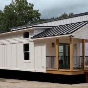 THE MOST BEAUTIFUL WHITE SYCAMORE MODULAR TINY HOME BY MUSTARD SEED TINY HOMES