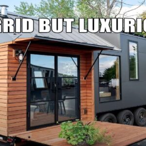 Absolutely Stunning Urban Kootenay Tiny House by Tru Form Tiny