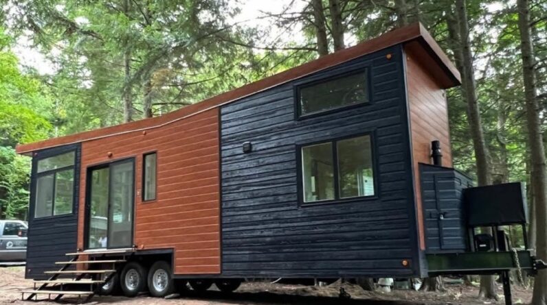 Price Cut $16K Amazing Unique Willow Tiny Home by ZeroSquared