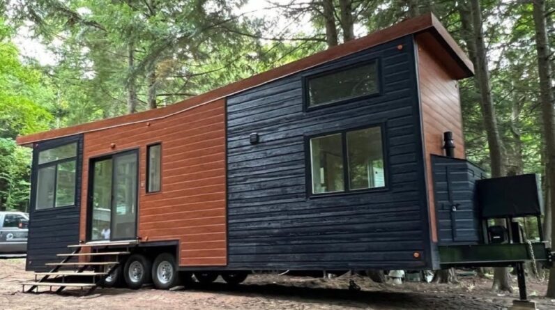 Price Cut $16K Amazing Unique Willow Tiny Home by ZeroSquared