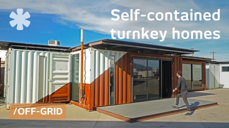 Self-contained home to drop anywhere: 100% off-grid, no hookups needed