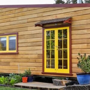 THE COZIEST RELOCATABLE DOUBLE TINY HOME COMPLEX ON WHEELS