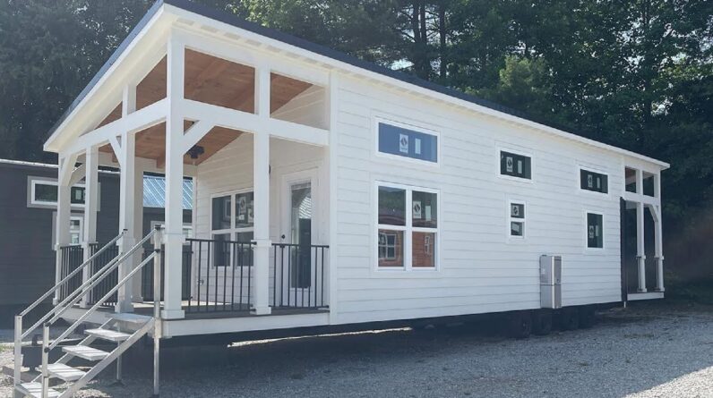 The Most Beautiful New 2024 Park Model RV from Tiny Life Homes