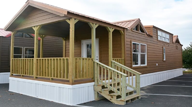 The MOST CHARMING Grande Park Model  from Upstate Tiny Homes