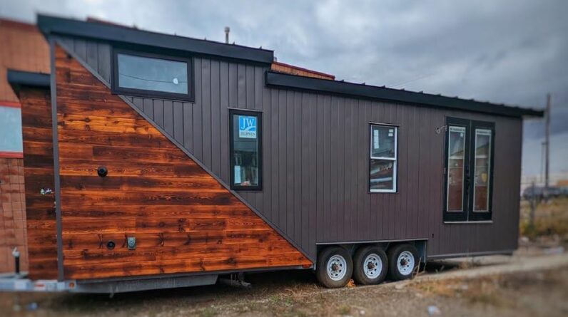 The Most Stunning Smart Pine Needle Tiny House from Acorn Tiny Homes