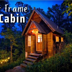 Dreamy Timber Frame Tiny House Cabin! TOUR & Small Space Design Ideas