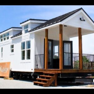 The Most Beautiful Harvest Park Model Tiny Home by Mustard Seed Tiny Homes