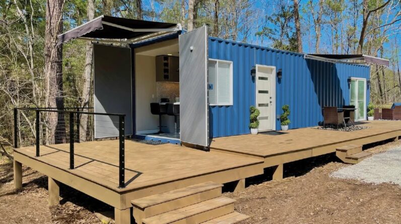 Possibly The Most Beautiful Fully Furnished Luxury Container Home In The Heart of TX